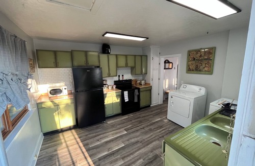 Rapid City House | Beautiful Home in Downtown Rapid City two-bedroom one-bathroom; sleeps 5 people.