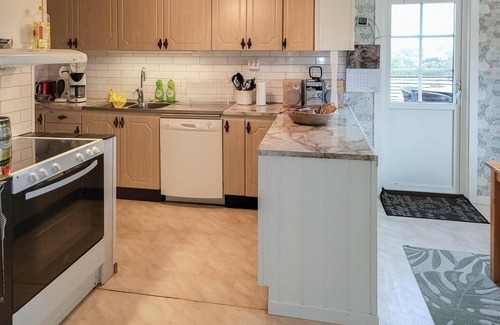 Ed House | Beautiful home in Ed with kitchen