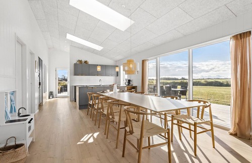 Lokken House | Beautiful home in Løkken with sauna