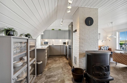 Nørre Lyngvig House | Beautiful home in Ringkøbing with sauna