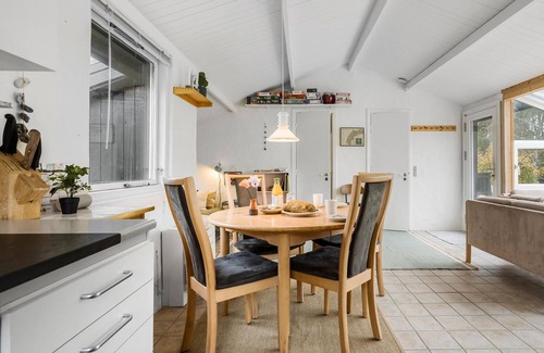 Sønder Vorupør House | Beautiful home in Thisted with sauna