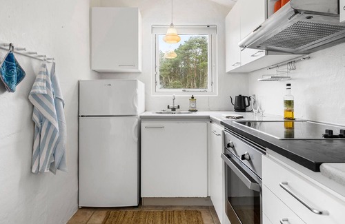 Sønder Vorupør House | Beautiful home in Thisted with sauna