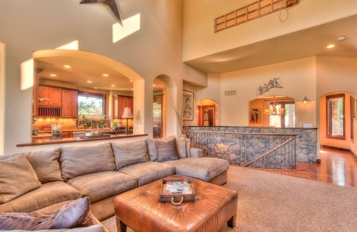 Castle Rock House | Beautiful Home nestled in the pines, media room, onsite gym, 30mi to Denver