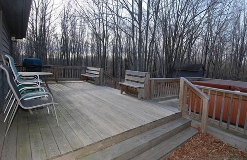 Old Timberline House | Beautiful home offers a large yard, generous deck and convenient location.