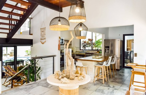 Puerto Carrillo House | Beautiful home w/private pool, outdoor dining w/private grill, & accessibility