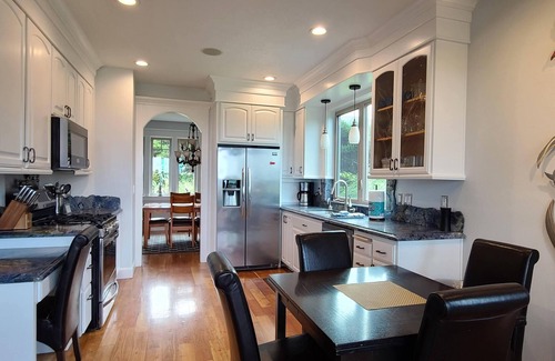 Roads End House | Beautiful Home with Ocean View, Large Yard, and Hot Tub