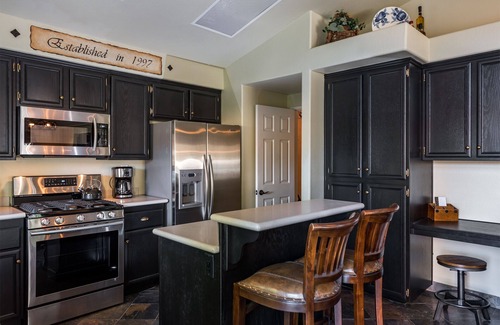 Topaz House | Beautiful home with huge, lush, private backyard and Beach Entry Pool!