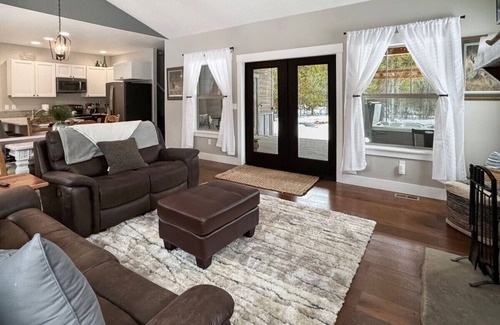 Fir Grove Estates House | Beautiful home with private hot tub in Donnelly!