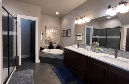 Fir Grove Estates House | Beautiful home with private hot tub in Donnelly!