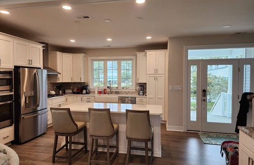 Ocean View House | Beautiful home with elevator and amazing views! Kayaks, Fire Pit and more!