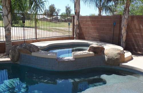 Villages At Queen Creek House | Beautiful Home with Heated Pool/Spa on Golf Course near Legacy Sports Complex