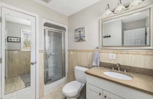 Warwick House | Beautiful home with water views & close to ocean
