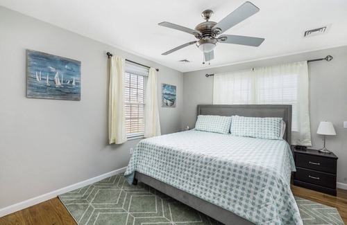 Warwick House | Beautiful home with water views & close to ocean