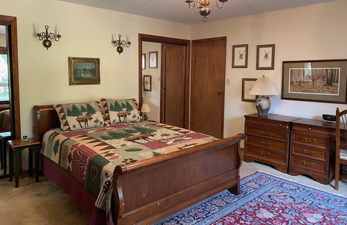 Allenspark House | Beautiful house on 10 acres with large deck overlooking private meadow.