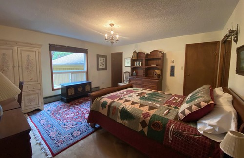 Allenspark House | Beautiful house on 10 acres with large deck overlooking private meadow.