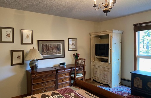 Allenspark House | Beautiful house on 10 acres with large deck overlooking private meadow.