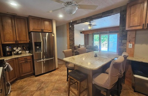 Mills River House | Beautiful house on the hill with private pool, hot tub and full work out room!
