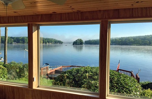 Findley Lake House | Beautiful house right on Findley Lake with one of the best views of the lake