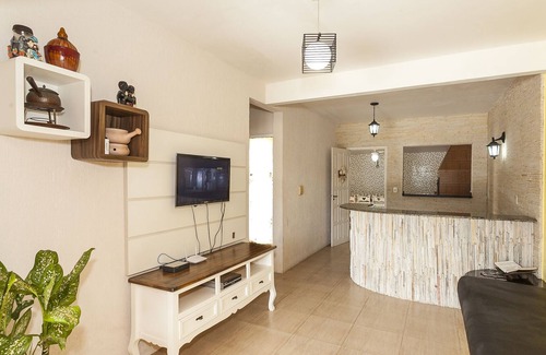 Campeche Sul House | Beautiful house with pool, air conditioning and only 50 meters from the beach