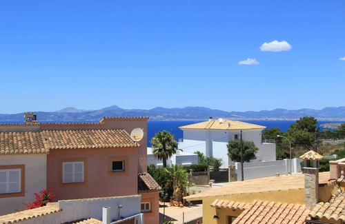 Badia Gran House | Beautiful house with sea views, heated saltwater pool, BBQ & air conditioning
