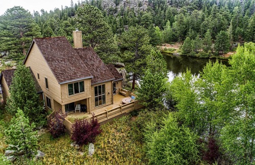 Red Feather Lakes House | Beautiful lake home located in a gated golf course community in the mountains