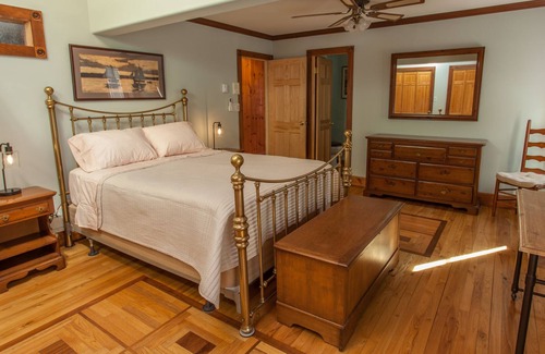 Schroon Lake Cabin | Beautiful Lake House on Schroon Lake with private beach and dock slip-4bed/4bath