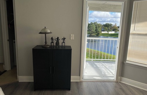 Lake Mary Condo | Beautiful lake view of entire condominium