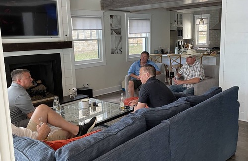 Delavan Lake House | Beautiful Lakefront Home w/private pier and swim raft