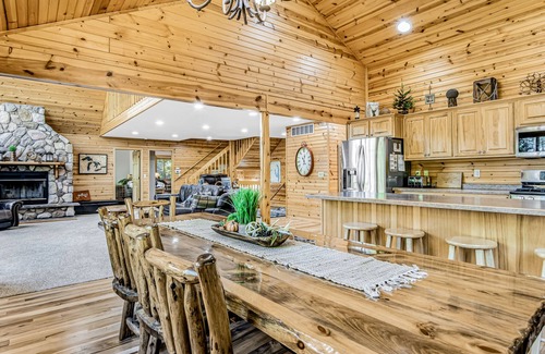 Friendship House | Beautiful Lakefront Home on Two Acres with Free WiFi, Dock, & a Sandy Beach