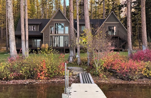 Seeley Lake Cabin | Beautiful Lakefront Lodge On Placid Lake