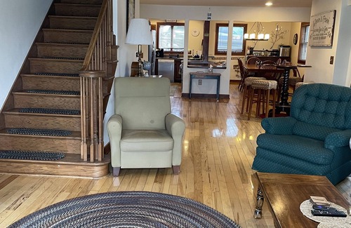 Livonia House | Beautiful Lakehouse with Pontoon and Hot Tub