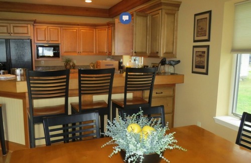 Gaylord House | Beautiful lakeside home with private beach, access to golf, skiing, shopping.