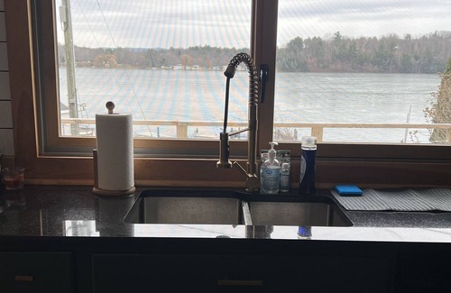 Newtonville House | Beautiful lakeside home with private lake access