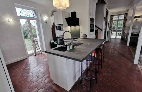 Cellettes Villa | Beautiful large charming house swimming pool 14p near the Castles and Blois