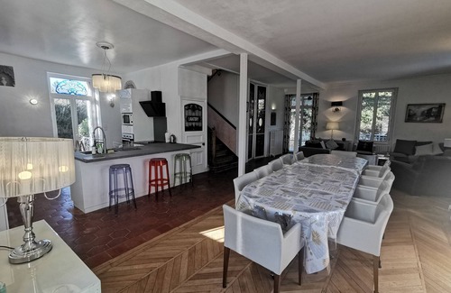 Cellettes Villa | Beautiful large charming house swimming pool 14p near the Castles and Blois
