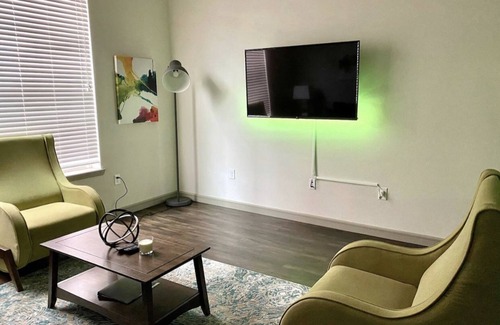 Central Business District Apartment | ✨Beautiful Large Downtown Houston Queen Size 1 Bedroom Apartment ✨