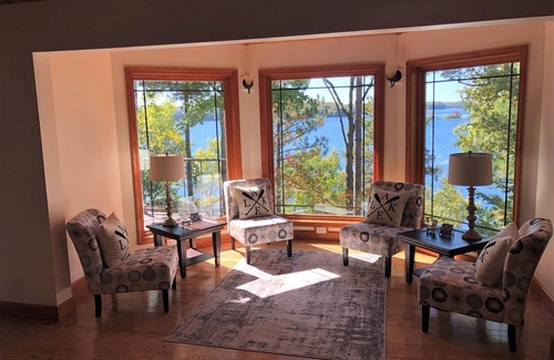 Lake Tomahawk House | Beautiful Large Home on Lake Tomahawk!