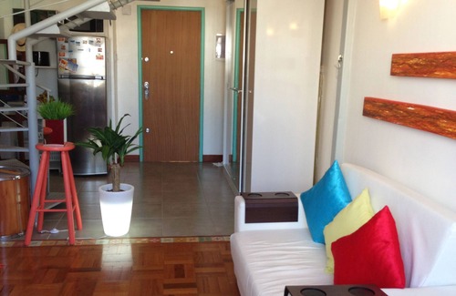 Centro Apartment | Beautiful Loft in Cinelandia Metro, Wifi, cable TV and beautiful view.