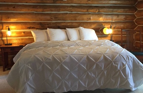 Polson Cabin | Beautiful Log Cabin, Private, Lake Views, Close to Lake Access!