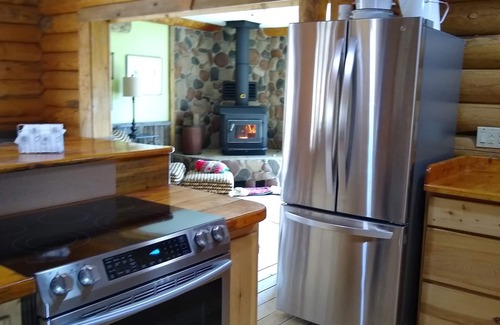 Young Cabin | Beautiful Log house with plenty of western charm & touch of modern