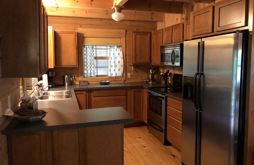 Saugatuck Cabin | Beautiful Log Lake Cabin- Saugatuck