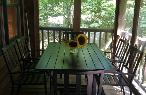 Saugatuck Cabin | Beautiful Log Lake Cabin- Saugatuck