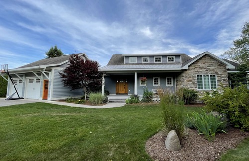 Suttons Bay Cottage | Beautiful Luxury Waterfront Home minutes from Suttons Bay and Traverse City