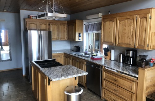Deka Lake House | Beautiful modern house on Deka Lake with private dock and hot tub.