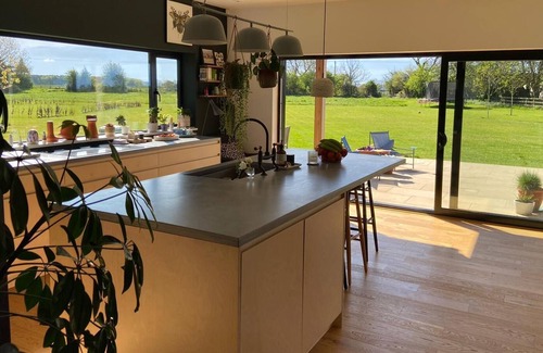 Nun Monkton House | Beautiful modern house, hidden in a picturesque village