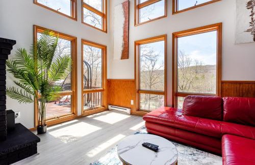 Bushkill House | Beautiful Modern Lodge! Indoor Hot Tub - Game Room