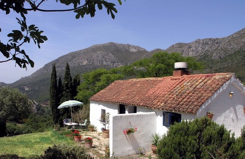 Casares Cottage | Beautiful mountain farm cottage.Private pool.Winter monthly rates. WiFi. AC.