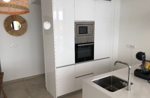 Mar de Cristal Apartment | Beautiful new penthouse with large private roof terrace, 400m from the beach