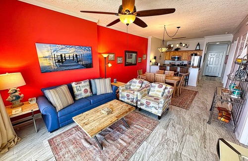 Panama City Beach Condo | Beautiful Ocean Reef Penthouse Condo, Endless Coastal View, Free Beach Chairs