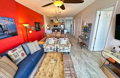 Panama City Beach Condo | Beautiful Ocean Reef Penthouse Condo, Endless Coastal View, Free Beach Chairs